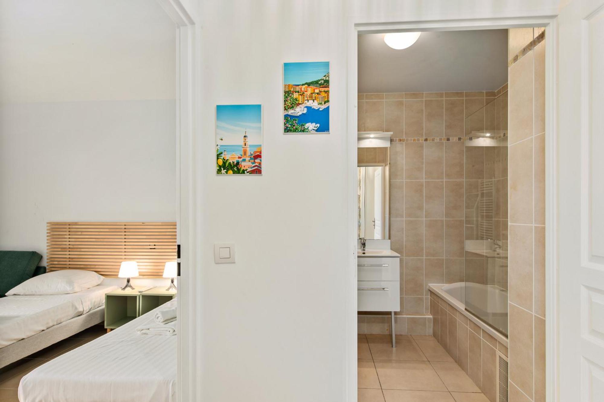 "L'Idyllique" Parking, Piscine, Plage, Calme Assure, Gare 罗克布吕讷-卡普马丹 外观 照片