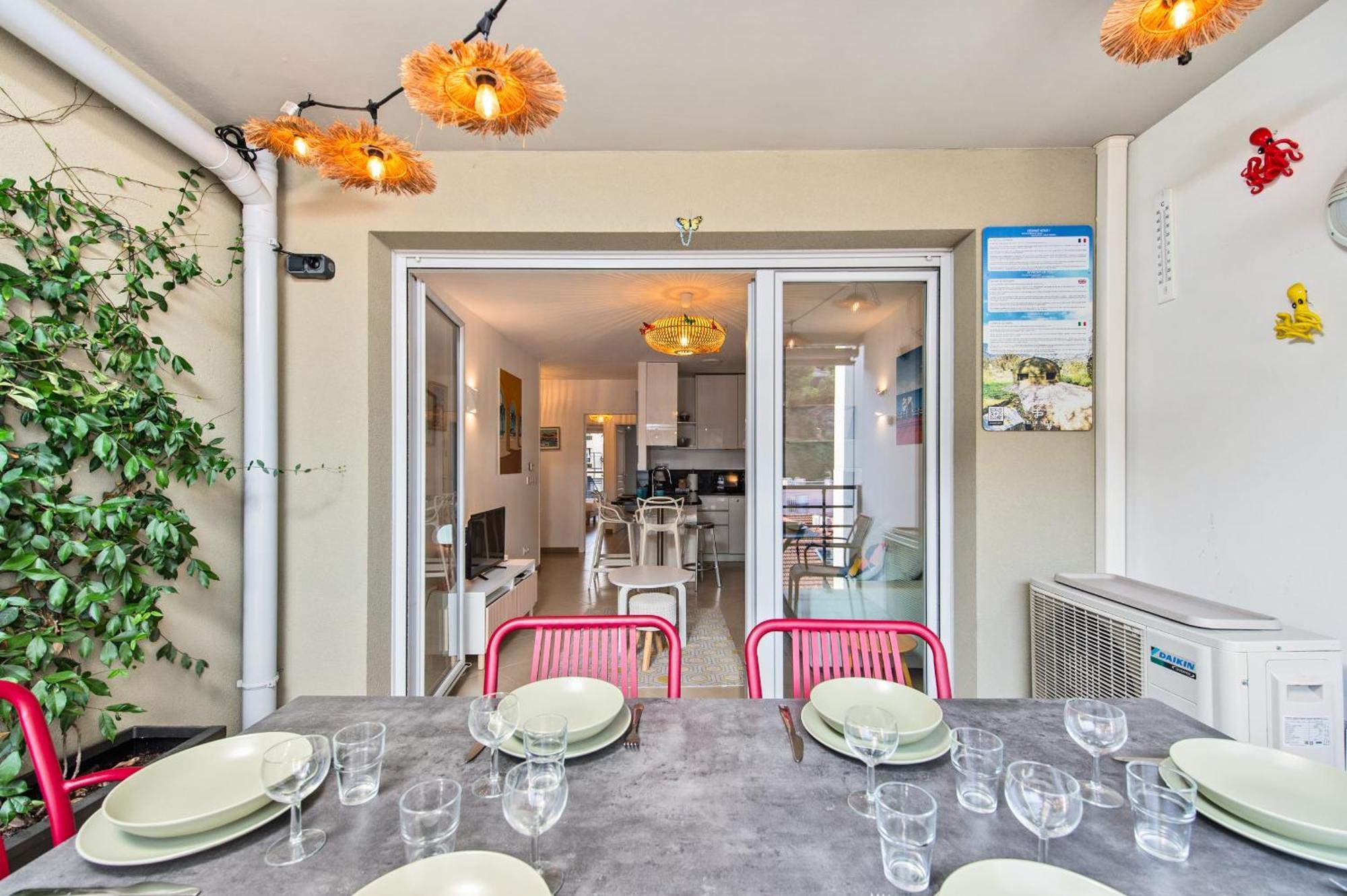 "L'Idyllique" Parking, Piscine, Plage, Calme Assure, Gare 罗克布吕讷-卡普马丹 外观 照片
